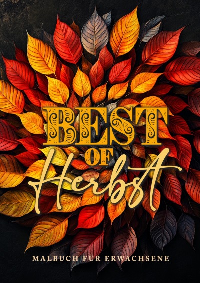 'Cover von Best of Herbst Malbuch für Erwachsene'-Cover