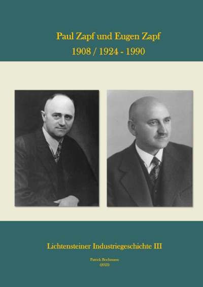 'Cover von Paul Zapf und Eugen Zapf 1908 / 1924 – 1990'-Cover