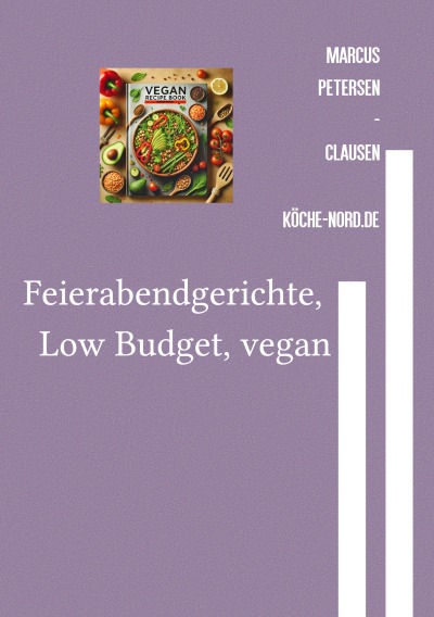 'Cover von Feierabendgerichte, Low Budget, vegan'-Cover