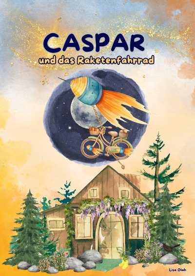 'Cover von Caspar und das Raketenfahrrad'-Cover