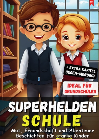 'Cover von Superhelden Schule: Mut, Freundschaft und Abenteuer Geschichten für starke Kinder'-Cover
