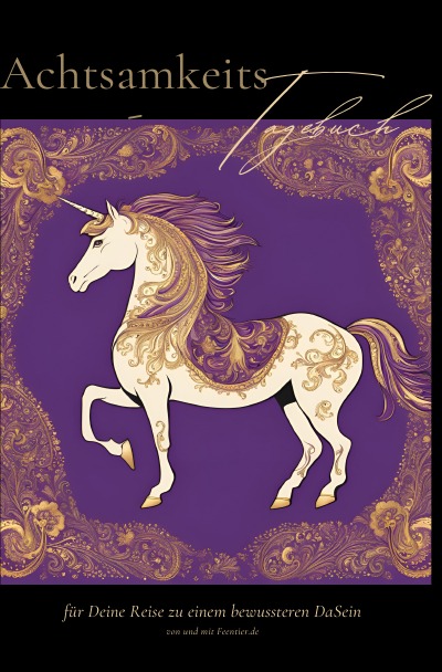 'Cover von Feentiers Achtsamkeitstagebuch'-Cover