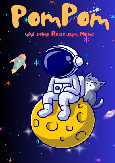 'Cover von PomPom und seine Reise zum Mond'-Cover