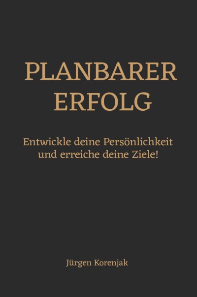 'Cover von Planbarer Erfolg'-Cover