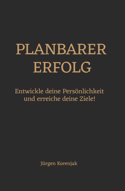 'Cover von Planbarer Erfolg'-Cover