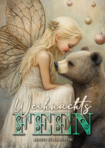 'Cover von Weihnachts-Feen Malbuch für Erwachsene'-Cover