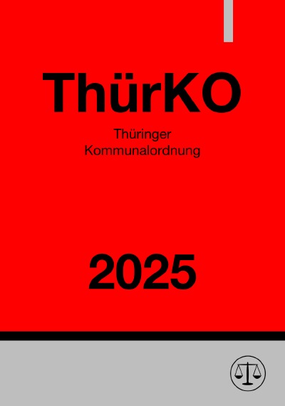 'Cover von Thüringer Kommunalordnung – ThürKO 2025'-Cover