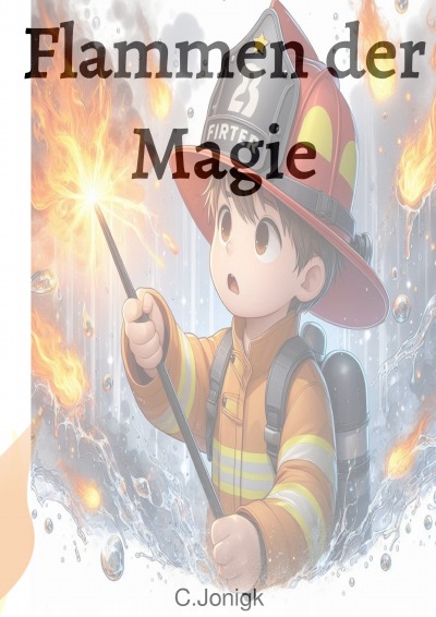 'Cover von Flammen der Magie'-Cover