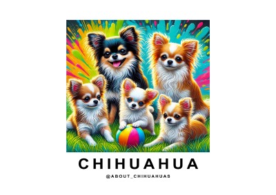 'Cover von Chihuahua Motivbuch DIN A4'-Cover