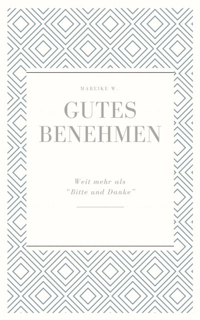 'Cover von Gutes Benehmen'-Cover