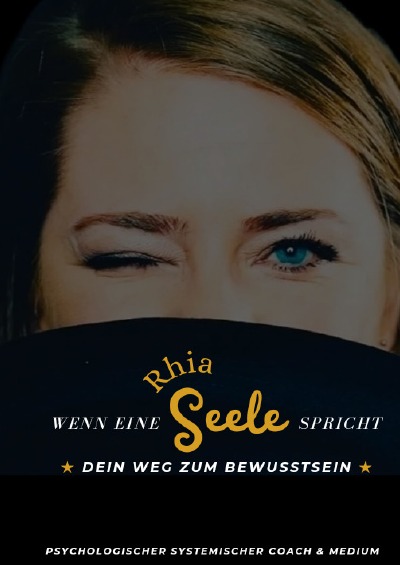 'Cover von Rhia’s  „Wenn eine Seele spricht“'-Cover