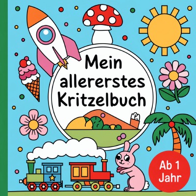 'Cover von Mein allererstes Kritzelbuch ab 1 Jahr'-Cover