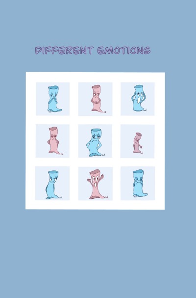 'Cover von Notizbuch – different emotions'-Cover