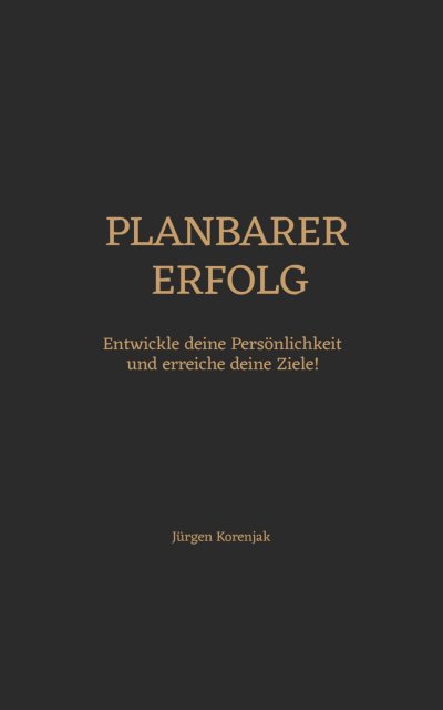 'Cover von Planbarer Erfolg'-Cover