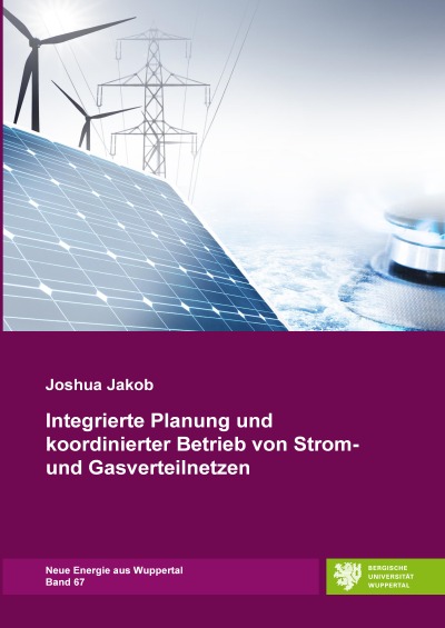 'Cover von Integrierte Planung und koordinierter Betrieb von Strom- und Gasverteilnetzen'-Cover