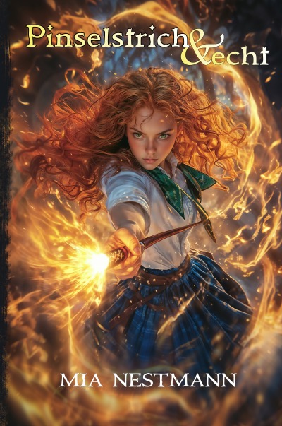 'Cover von Pinselstrich und echt'-Cover