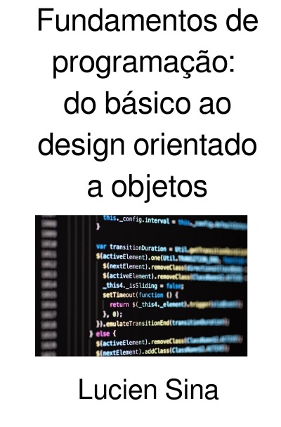 'Cover von Fundamentos de programação: do básico ao design orientado a objetos'-Cover