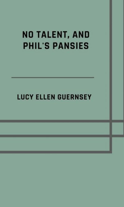 'Cover von No talent, and Phil’s pansies'-Cover