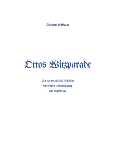 'Cover von Ottos Witzparade'-Cover