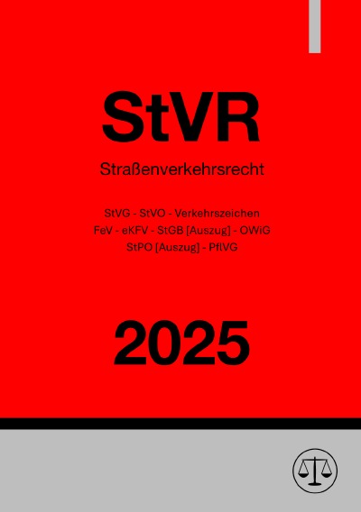 'Cover von Straßenverkehrsrecht – StVR 2025'-Cover