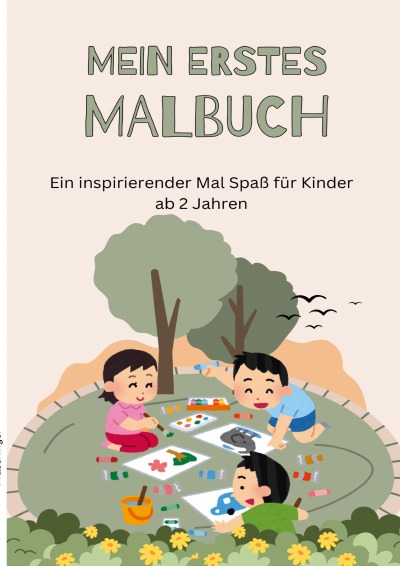 'Cover von ‚Mein erstes Malbuch'-Cover