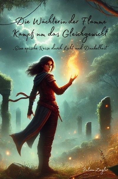 'Cover von Die Wächterin der Flamme: Kampf um das Gleichgewicht'-Cover