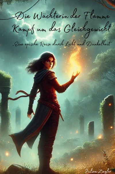 'Cover von Die Wächterin der Flamme: Kampf um das Gleichgewicht'-Cover