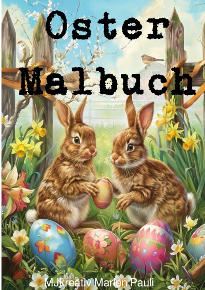 'Cover von Oster Malbuch'-Cover