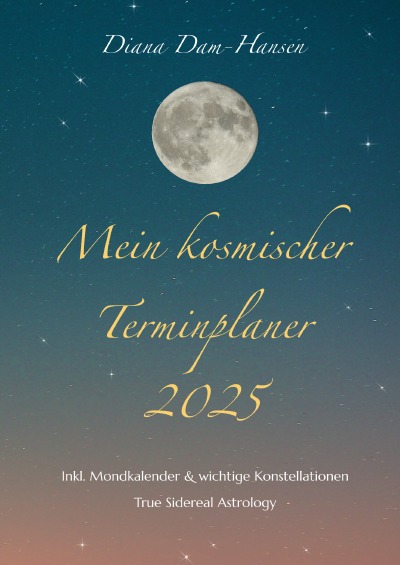 'Cover von Mein kosmischer Terminplaner 2025'-Cover