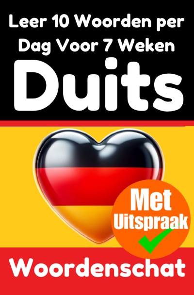 'Cover von Duitse Woordentrainer: Leer 7 weken lang 10 Duitse woorden per dag'-Cover