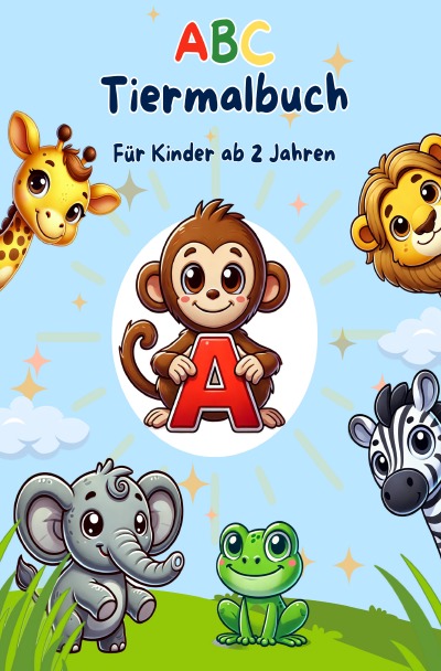 'Cover von ABC – Tiermalbuch'-Cover
