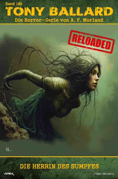 'Cover von Tony Ballard – Reloaded, Band 182: Die Herrin des Sumpfes'-Cover