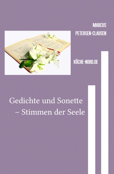 'Cover von Gedichte und Sonette – Stimmen der Seele'-Cover