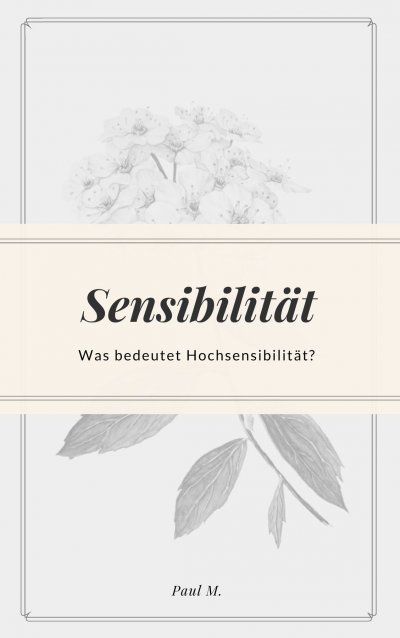 'Cover von Sensibilität'-Cover