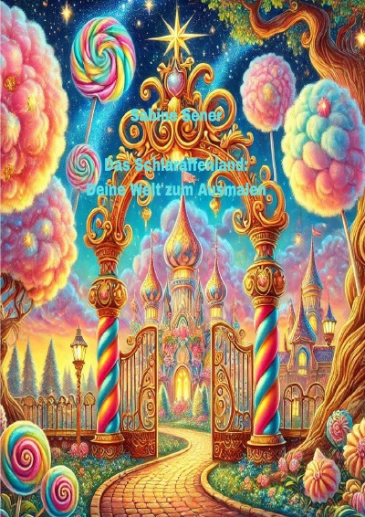 'Cover von Das Schlaraffenland: Deine Welt zum Ausmalen'-Cover