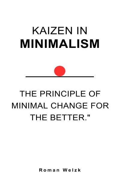 'Cover von Kaizen in Minimalism – english Version'-Cover