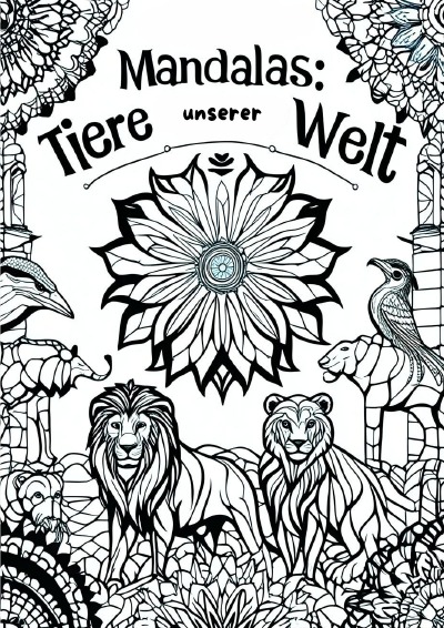 'Cover von Mandalas:Tiere unserer Welt'-Cover