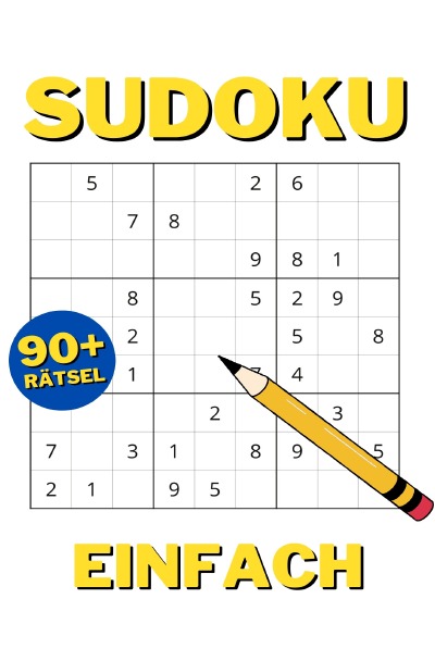 'Cover von Sudoku Rätsel für Einsteiger: Sudoku Buch für Erwachsene – Leicht mit Lösungen'-Cover