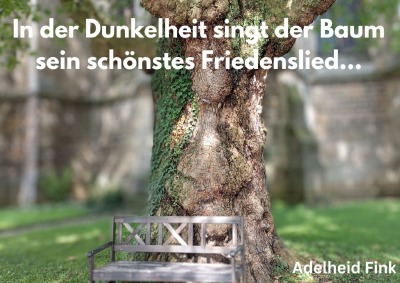 'Cover von In der Dunkelheit sind der Baum sein schönstes Friedenslied…'-Cover