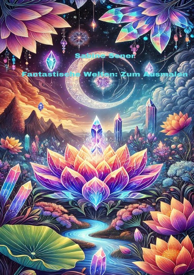 'Cover von Fantastische Welten: Zum Ausmalen'-Cover