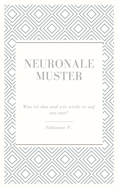 'Cover von Neuronale Muster'-Cover