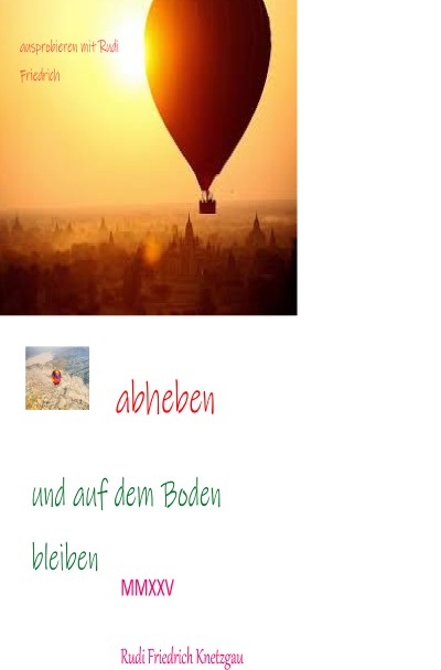 'Cover von Abheben und trotzdem auf dem Boden bleiben'-Cover