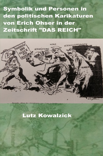 'Cover von Symbolik und Personen in den politischen Karikaturen von Erich Ohser in der Zeitschrift „DAS REICH“'-Cover