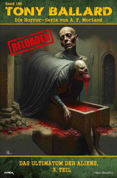 'Cover von Tony Ballard – Reloaded, Band 186: Das Ultimatum der Aliens, 3. Teil'-Cover