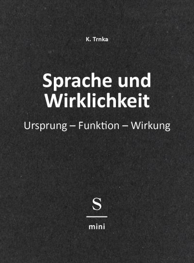 'Cover von Sprache und Wirklichkeit'-Cover