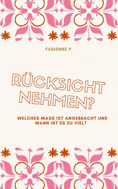'Cover von Rücksicht nehmen ?'-Cover