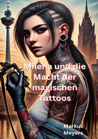 'Cover von Milena und die Macht der magischen Tattoos'-Cover