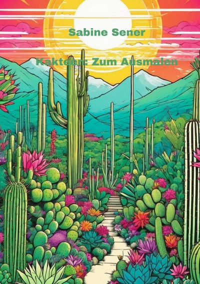 'Cover von Kakteen: Zum Ausmalen'-Cover