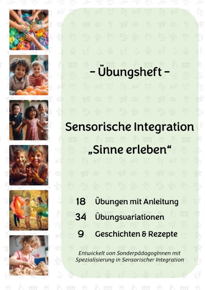 'Cover von Übungsheft „Sensorische Integration“ – Spielerische Förderung aller Sinne Ihres Kindes'-Cover