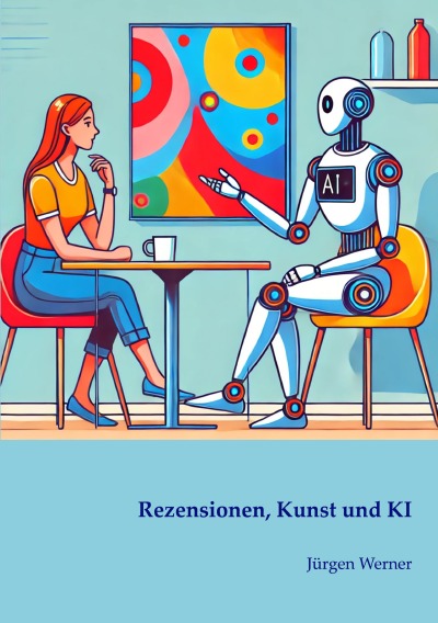 'Cover von Rezensionen, Kunst und KI'-Cover